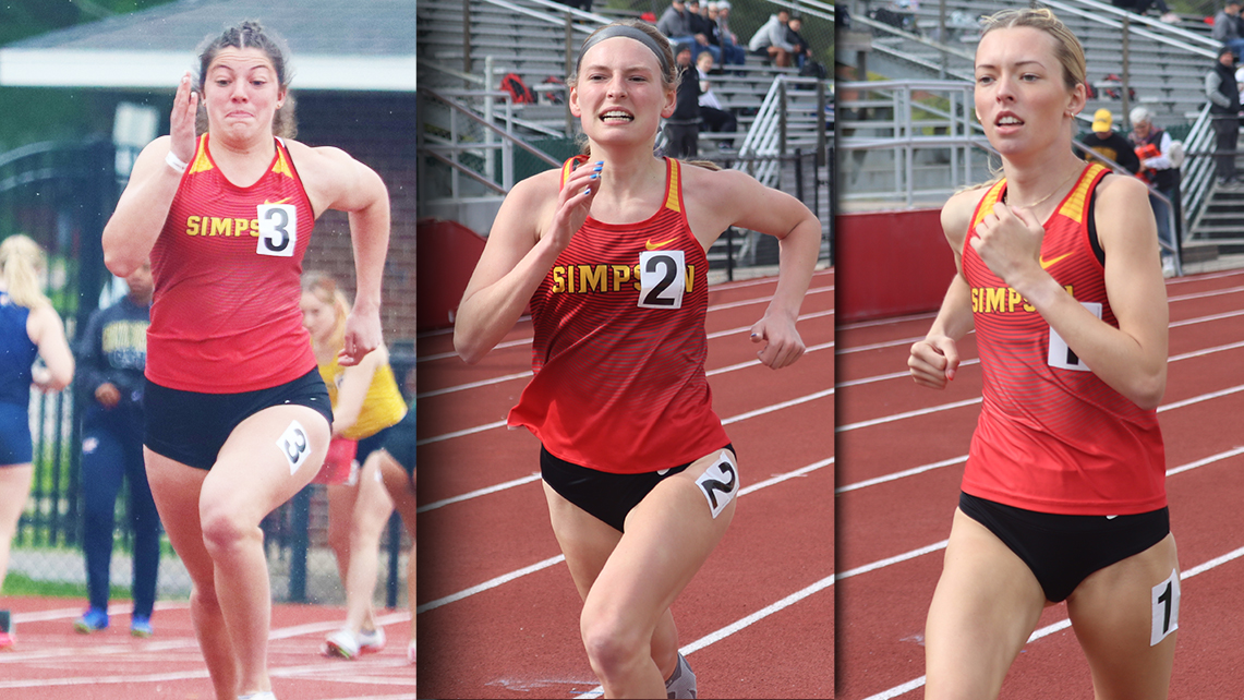 From left to right: Maddie Hays, Lara Kallem, and Teghan Booth.