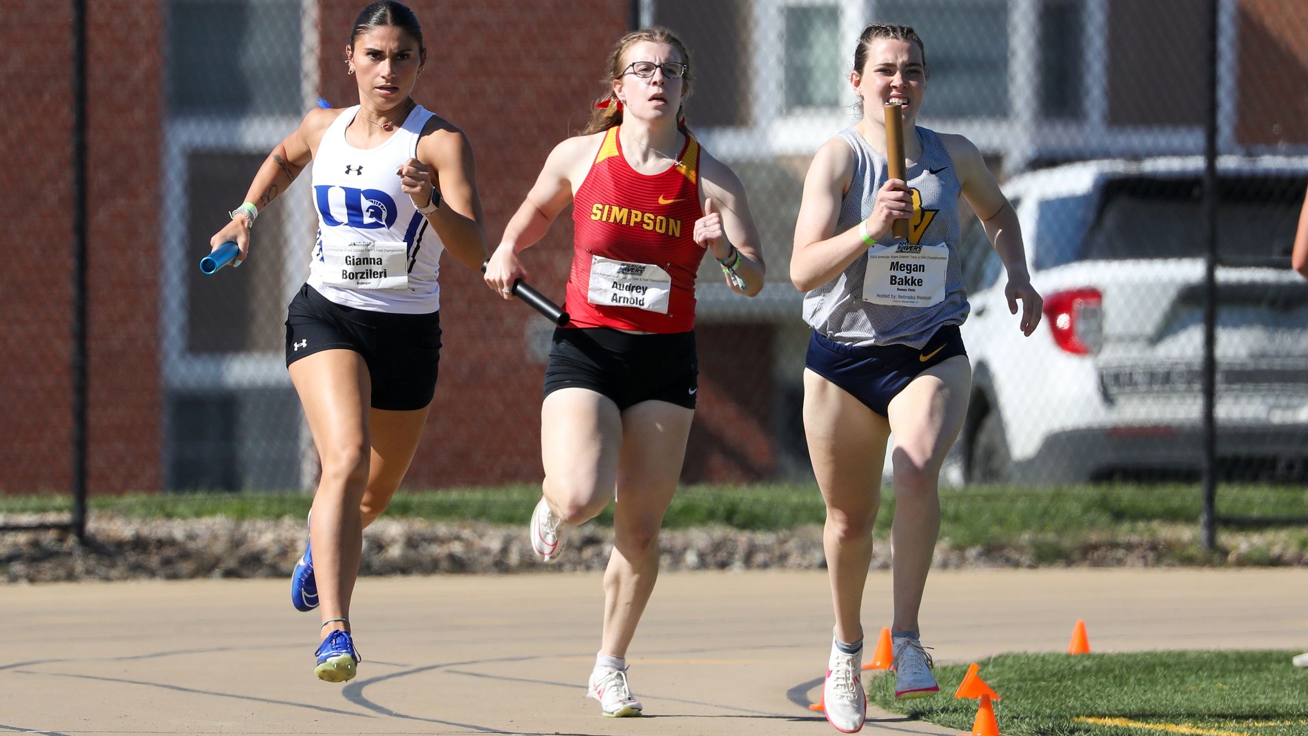 Senior Audrey Arnold (photo courtesy of NWU Athletics)