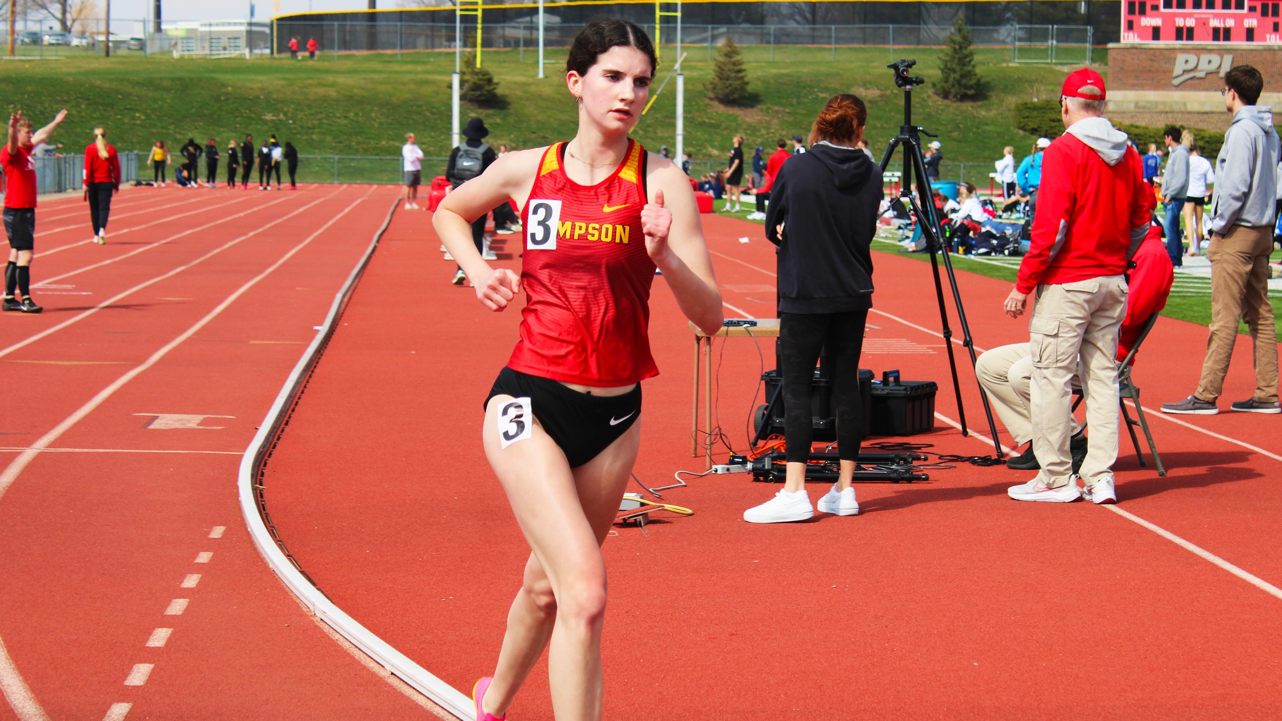 Freshman Mya Whitaker (photo by Paige Kaltschnee)