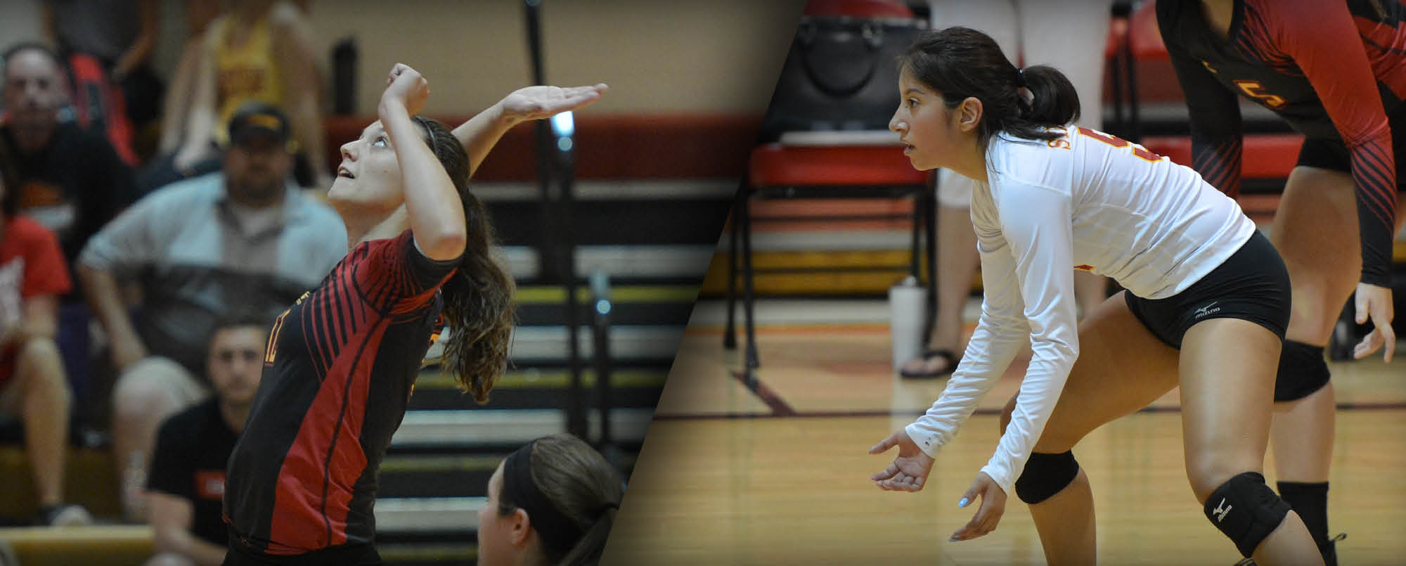 Megan LeMay (left) and Ariana Martinez