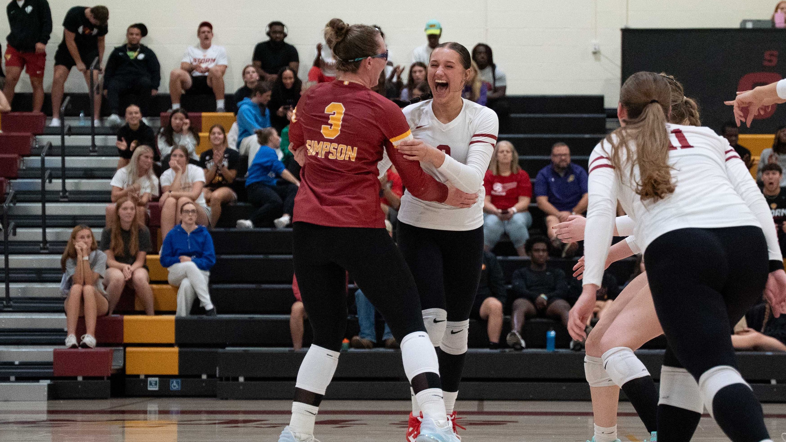 Maddie Dunham and Tommie Roberts (photo by Frank Novak)