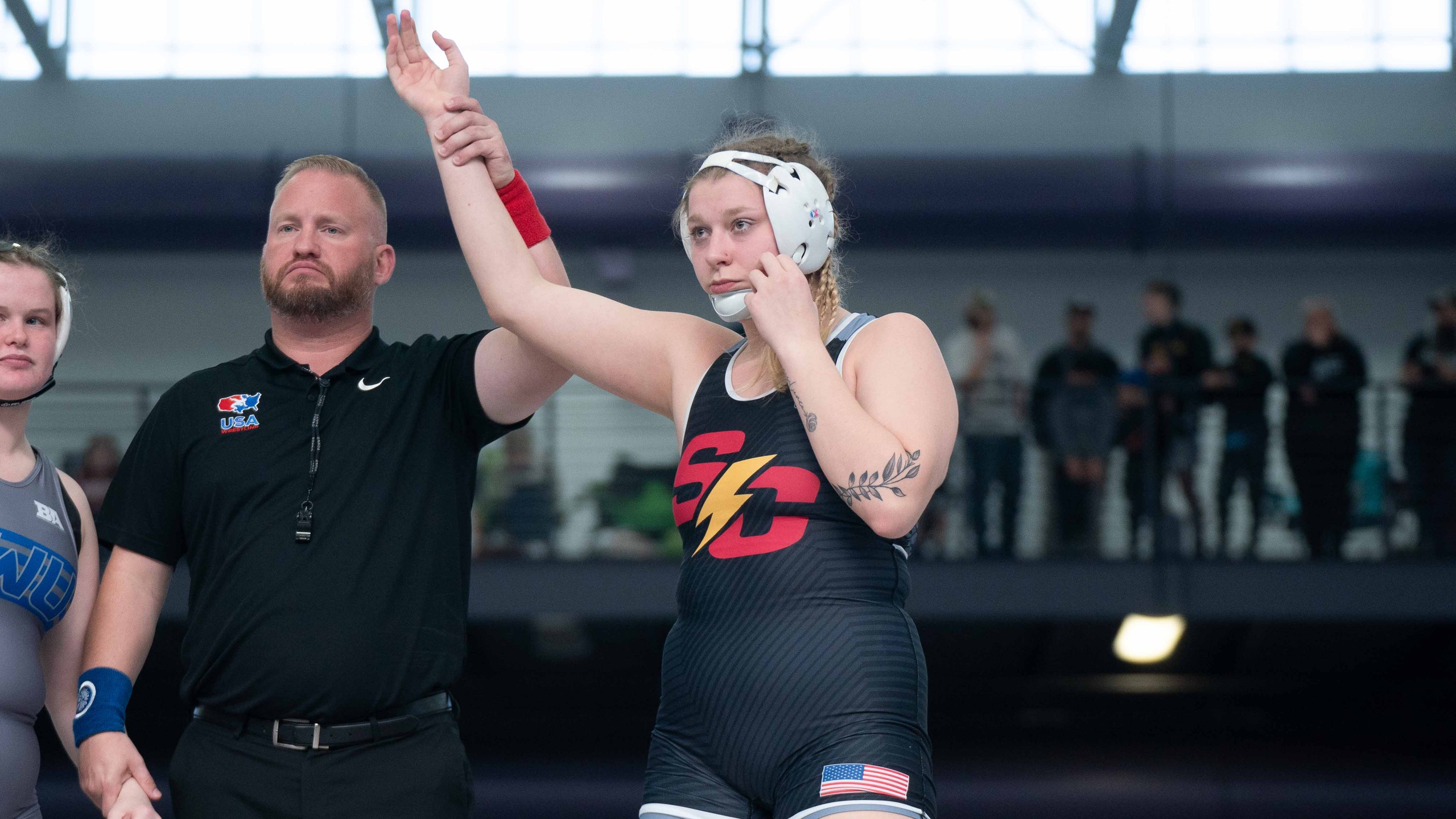 Freshman Kassidee Savaria (photo by Frank Novak)