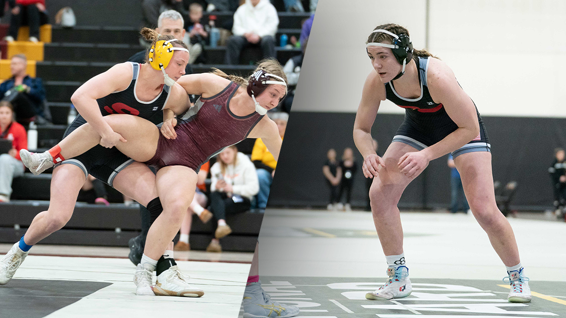L to R: Annie Obermark and Keeley Kehrli (photos by Frank Novak)