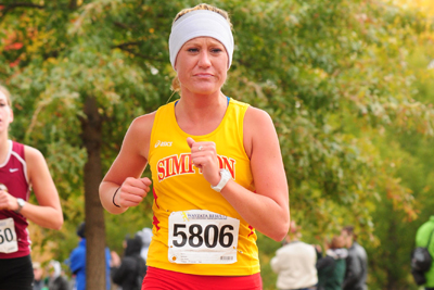 Simpson takes sixth at IIAC Championships