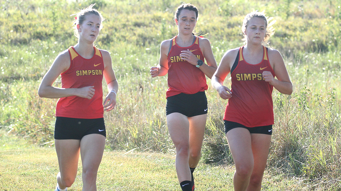 L-R: juniors Mackenzie Laughlin, Abby Loecke and Katie Murano