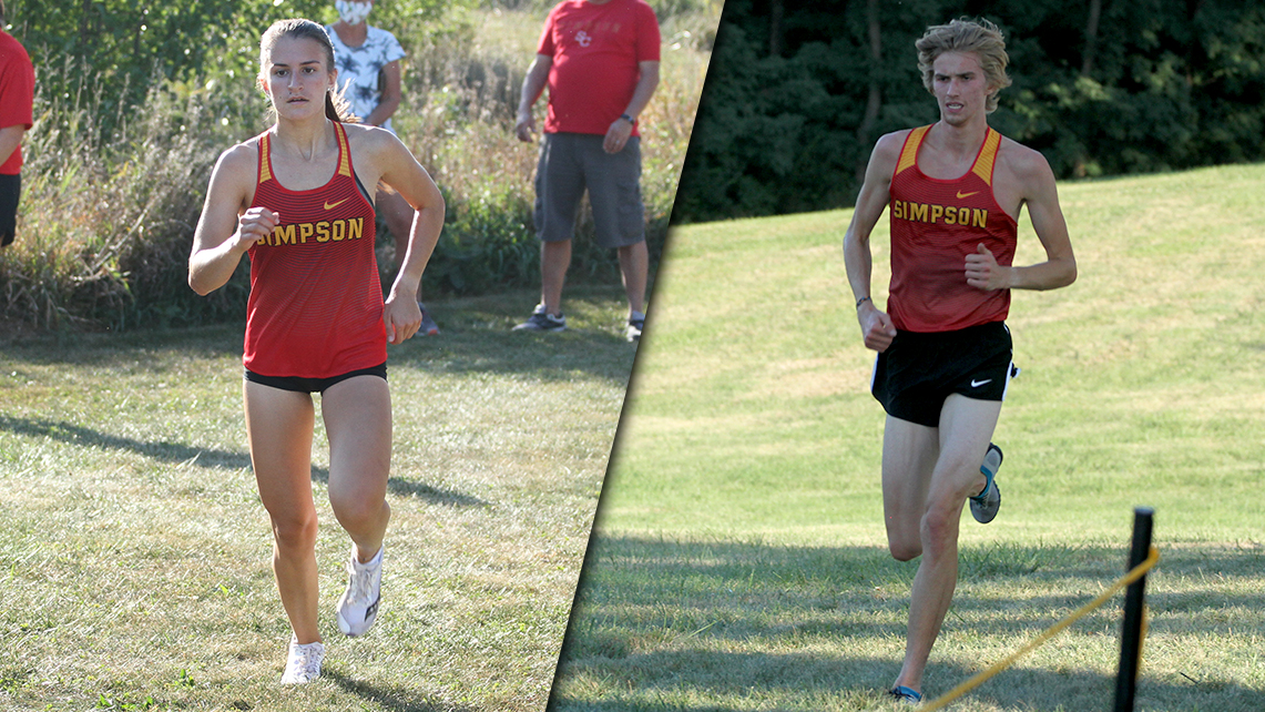 Freshman Ashley Rockhold and sophomore Eric Baldus
