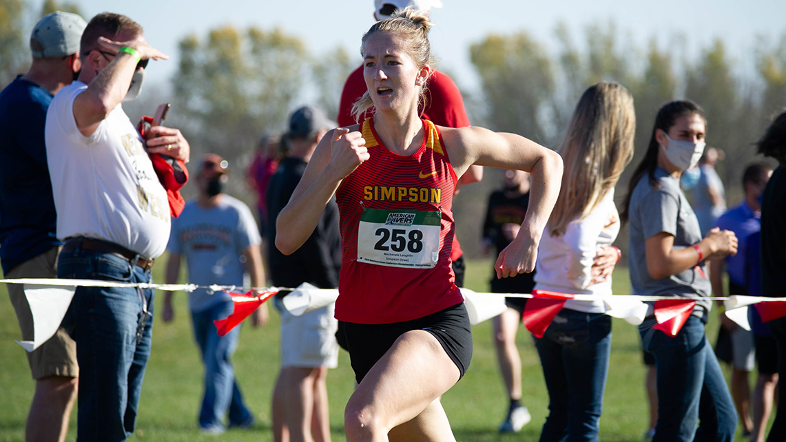 Senior Mackenzie Laughlin (photo by Corinne Thomas)