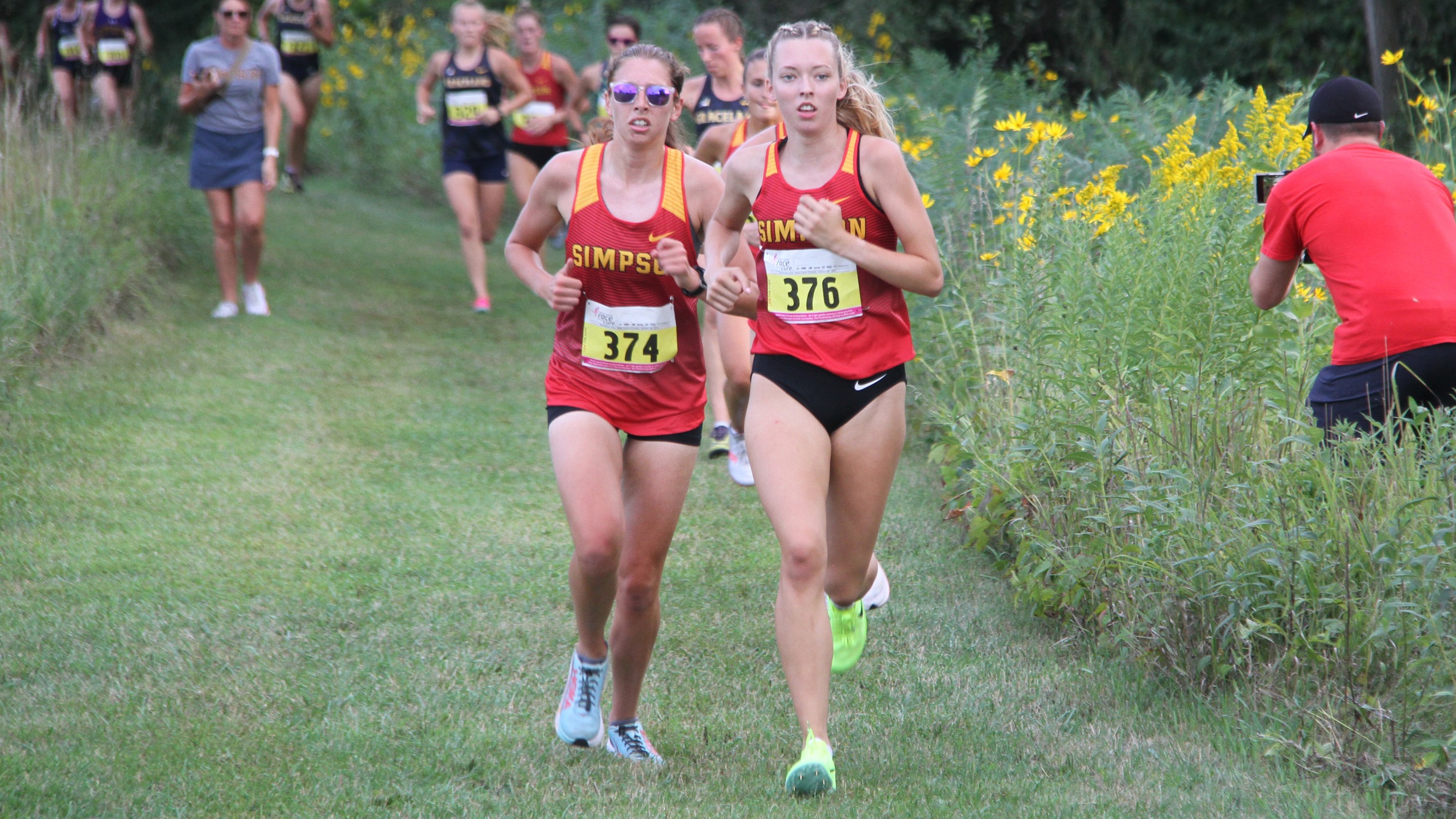 Emma Angus (left) and Teghan Booth (right)