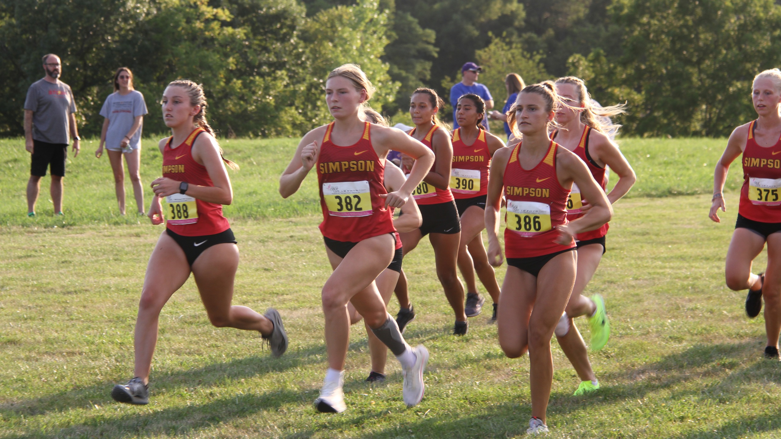 Simpson women move up two spots in regional rankings