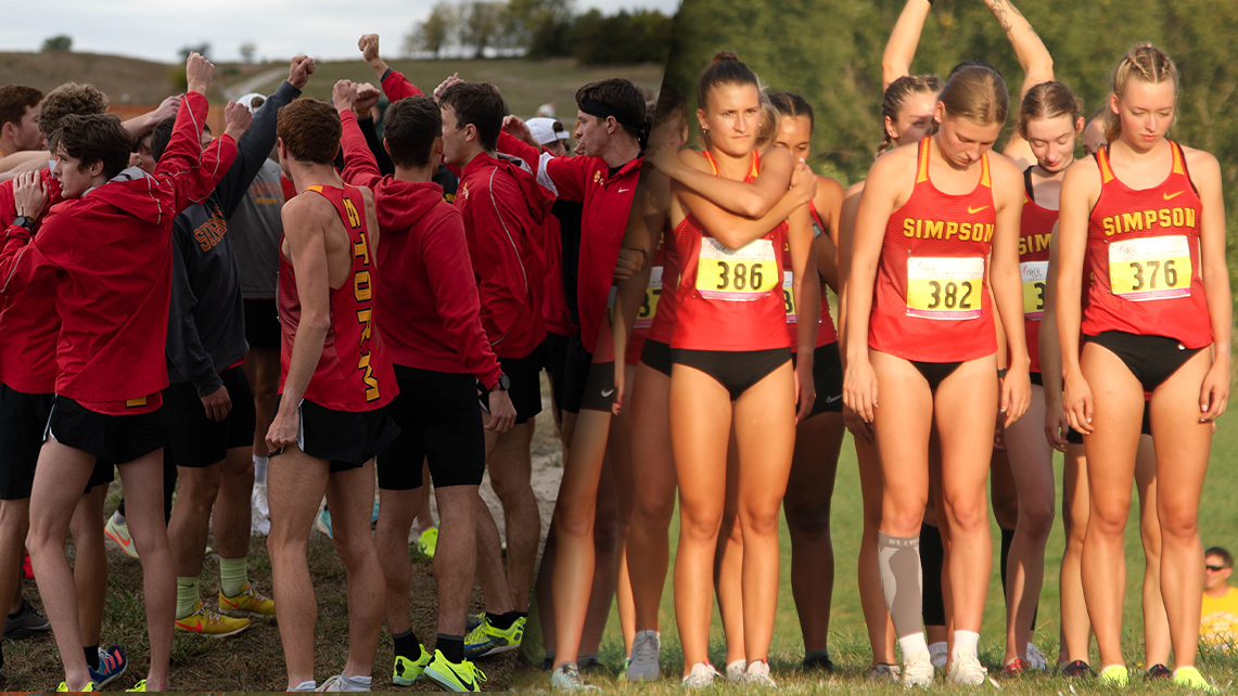 Simpson cross country programs earn top 10 regional preseason ranking
